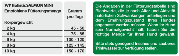 WP Holistic Lachs Mini 2kg – Bild 3